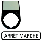 Eaton Industries France SAS - Support, +étiquette, ARRET MARCHE