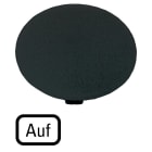 Eaton Industries France SAS - Étiquette, bouton ' coup de poing ' noir, AUF