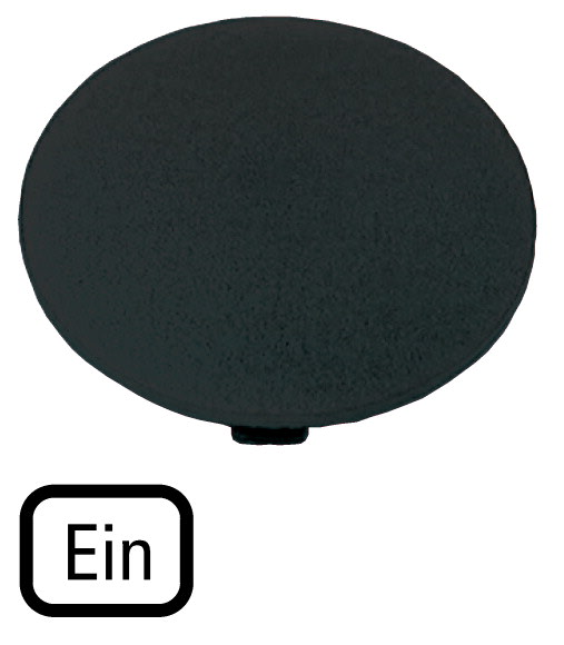 Eaton Industries France SAS - Étiquette, bouton ' coup de poing ' noir, EIN