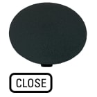 Eaton Industries France SAS - Étiquette, bouton ' coup de poing ' noir, CLOSE