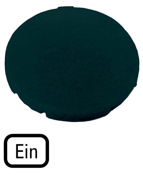 Eaton Industries France SAS - Étiquette, plate noire, EIN