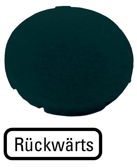 Eaton Industries France SAS - Étiquette, plate noire, A REBOURS