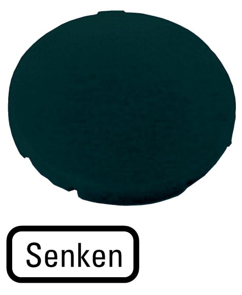 Eaton Industries France SAS - Étiquette, plate noire, SENKEN