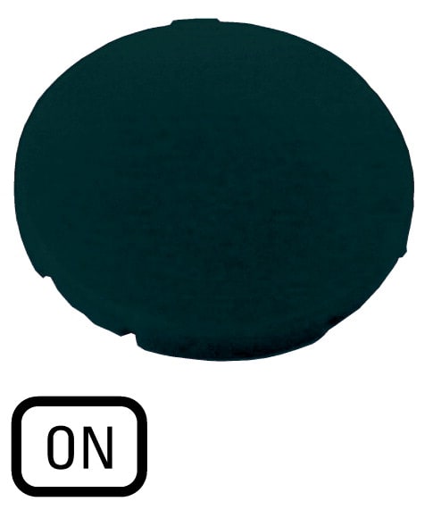 Eaton Industries France SAS - Étiquette, plate noire, ON