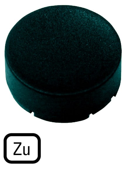 Eaton Industries France SAS - Étiquette, saillante noire, ZU