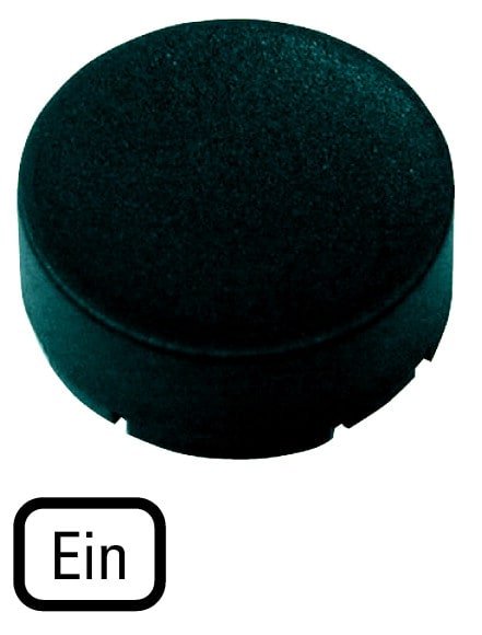 Eaton Industries France SAS - Étiquette, saillante noire, EIN