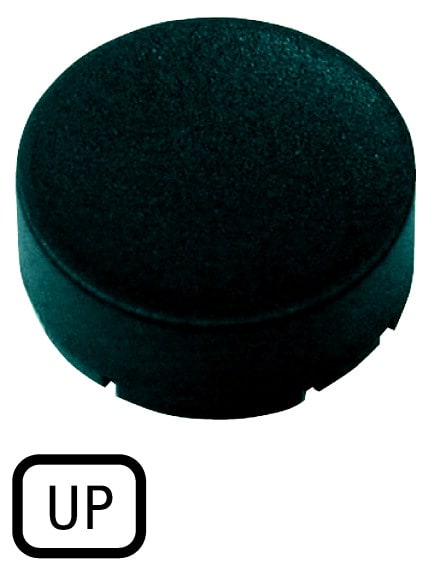Eaton Industries France SAS - Étiquette, saillante noire, UP