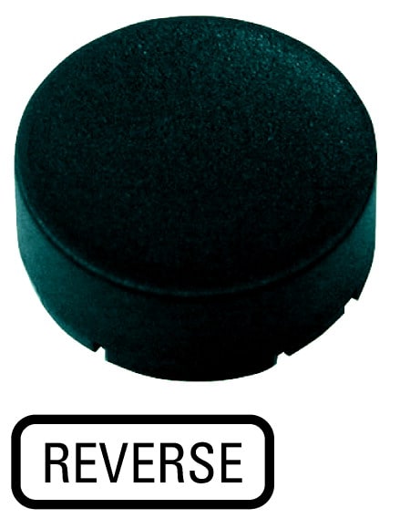 Eaton Industries France SAS - Étiquette, saillante noire, REVERSE