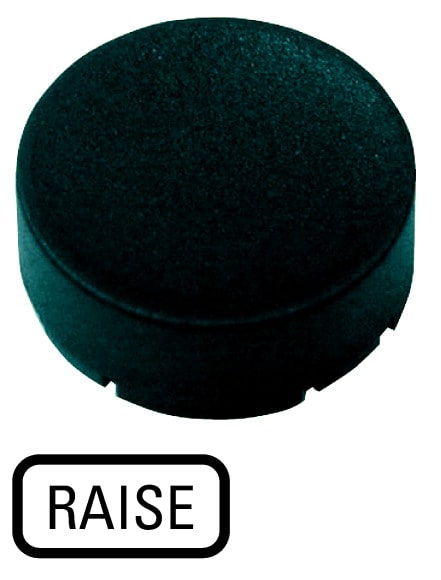 Eaton Industries France SAS - Étiquette, saillante noire, RAISE