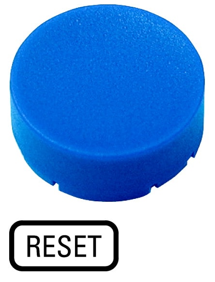 Eaton Industries France SAS - Étiquette, saillante bleue, RAZ