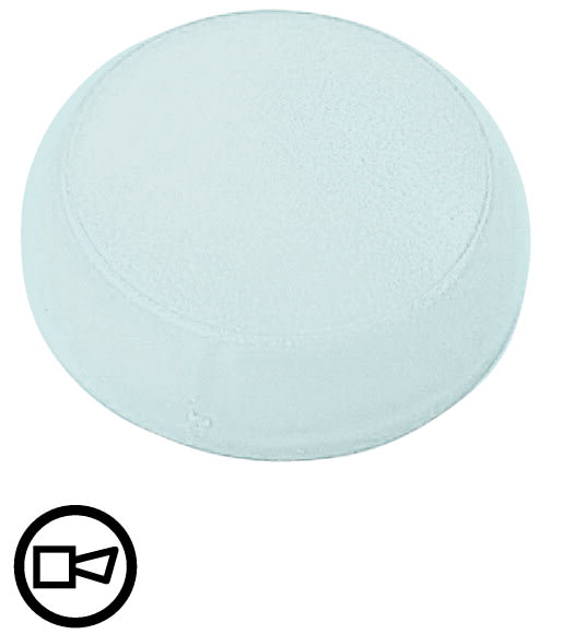 Eaton Industries France SAS - Verrine, voyant lumineux blanc, plate, symbole signal sonore
