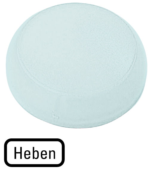 Eaton Industries France SAS - Verrine, voyant lumineux blanc, plate, SAILLANTE