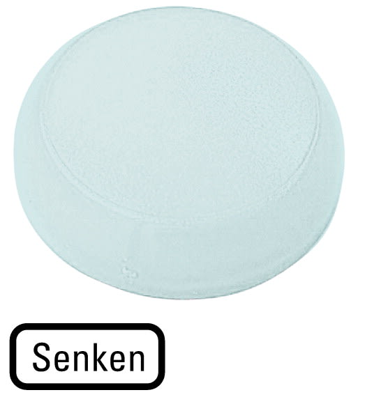 Eaton Industries France SAS - Verrine, voyant lumineux blanc, plate, SENKEN