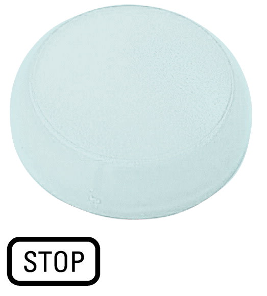 Eaton Industries France SAS - Verrine, voyant lumineux blanc, plate, STOP