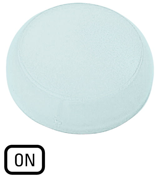 Eaton Industries France SAS - Verrine, voyant lumineux blanc, plate, ON