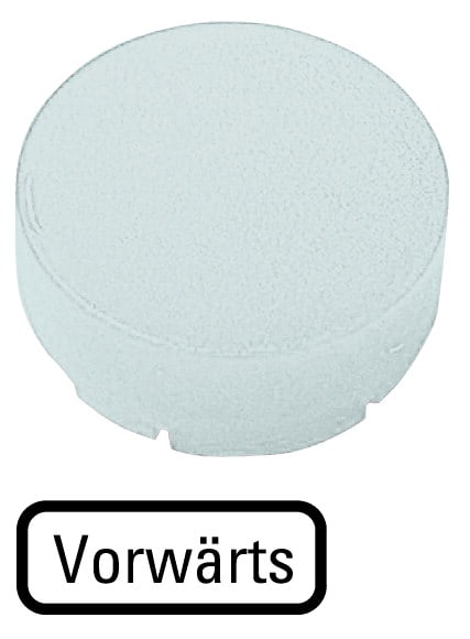 Eaton Industries France SAS - Verrine pour boutons-poussoirs, saillante blanche, MARCHE AVANT