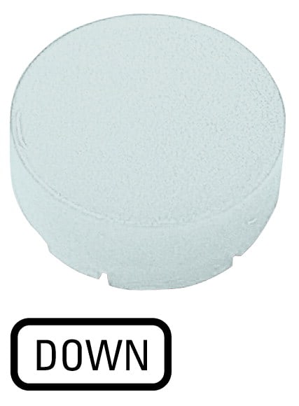 Eaton Industries France SAS - Verrine pour boutons-poussoirs, saillante blanche, DOWN