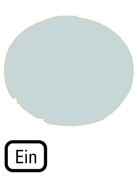 Eaton Industries France SAS - Verrine pour boutons-poussoirs, plate blanche, EIN