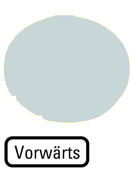 Eaton Industries France SAS - Verrine pour boutons-poussoirs, plate blanche, MARCHE AVANT