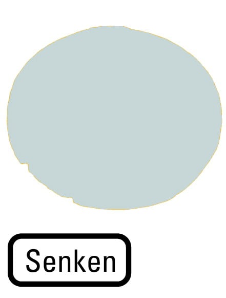 Eaton Industries France SAS - Verrine pour boutons-poussoirs, plate blanche, SENKEN