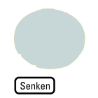 Eaton Industries France SAS - Verrine pour boutons-poussoirs, plate blanche, SENKEN