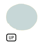 Eaton Industries France SAS - Verrine pour boutons-poussoirs, plate blanche, UP