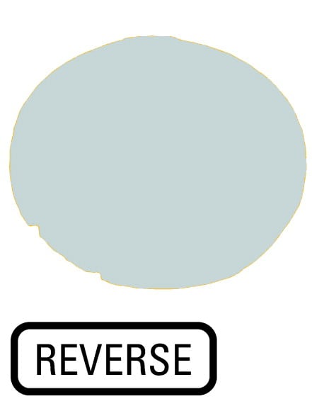 Eaton Industries France SAS - Verrine pour boutons-poussoirs, plate blanche, REVERSE