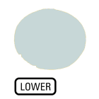 Eaton Industries France SAS - Verrine pour boutons-poussoirs, plate blanche, LOWER