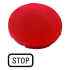 Eaton Industries France SAS - Étiquette, plate rouge, STOP