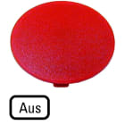 Eaton Industries France SAS - Étiquette, bouton ' coup de poing ' rouge, ARRET