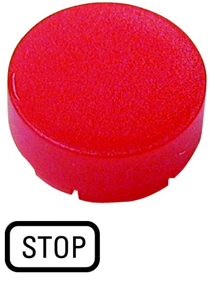 Eaton Industries France SAS - Verrine pour boutons-poussoirs, saillante rouge, STOP