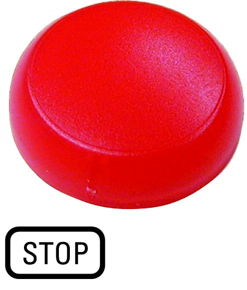 Eaton Industries France SAS - Verrine, voyant lumineux rouge, plate, STOP