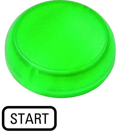 Eaton Industries France SAS - Verrine, voyant lumineux vert, plate, START