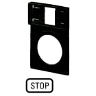 Eaton Industries France SAS - Support, +étiquette, STOP