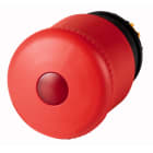 Eaton Industries France SAS - Bouton d'arrêt d'urgence, 38 mm, à LED, déverrouillage par traction