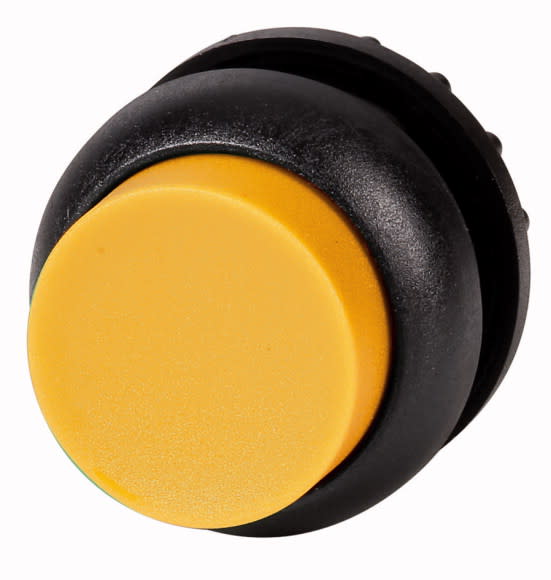 Eaton Industries France SAS - Bouton-poussoir lumineux, saillant, jaune, à rappel