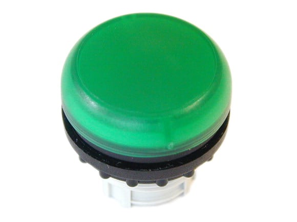 Eaton Industries France SAS - Voyant lumineux, plat, vert, diamètre 22.5