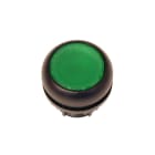 Eaton Industries France SAS - Bouton-poussoir lumineux, plat, vert, à accrochage
