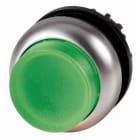 Eaton Industries France SAS - Bouton-poussoir lumineux, saillant, vert, à accrochage