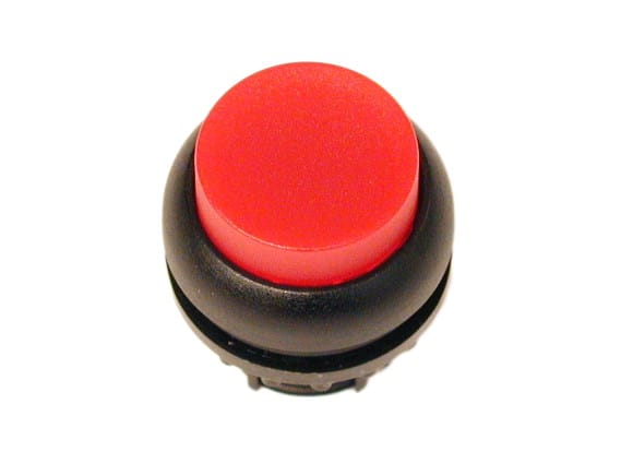 Eaton Industries France SAS - Bouton-poussoir lumineux, saillant, rouge, à rappel