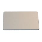 Eaton Industries France SAS - Étiquette à encliqueter, 18x27, couleur aluminium - sans inscription