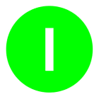 Eaton Industries France SAS - Étiquette, bouton ' coup de poing ' vert, I