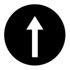 Eaton Industries France SAS - Étiquette, plate noire, symbole flèche