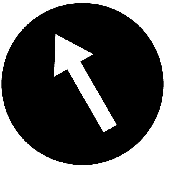 Eaton Industries France SAS - Étiquette, bouton ' coup de poing ' noir, symbole flèche