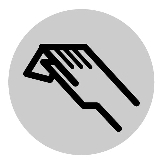 Eaton Industries France SAS - Verrine pour boutons-poussoirs, saillante blanche, symbol manuel