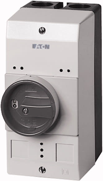 Eaton Industries France SAS - Coffret isolant, IP55, poignée rotative noire grise, pour PKZ0