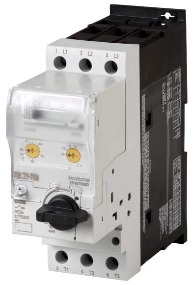 Eaton Industries France SAS - Disjoncteur de protection moteur, 3p, +bloc de déclenchement 8-65A
