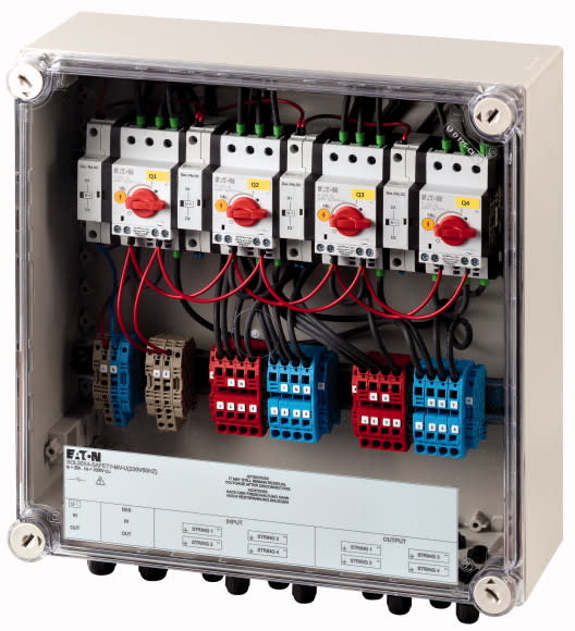 Eaton Industries France SAS - Interrupteur pompiers, pour 4 chaînes, 30A, MC4