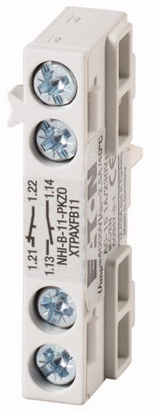 Eaton Industries France SAS - Contact auxiliaire normal, 1F+1O, borne à boulon
