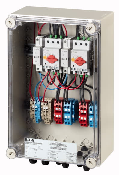 Eaton Industries France SAS - Interrupteur pompiers, pour 2 chaînes, 30A, MV